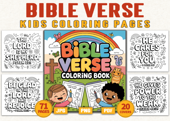 Download 70+ Bible Verse Coloring Pages for Kids - Pages Collection
