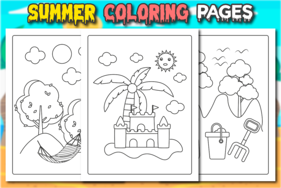 Download Summer Coloring Pages for Kids - Pages Collection