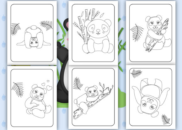 Download Cute Panda Coloring Pages for Kids - Pages Collection