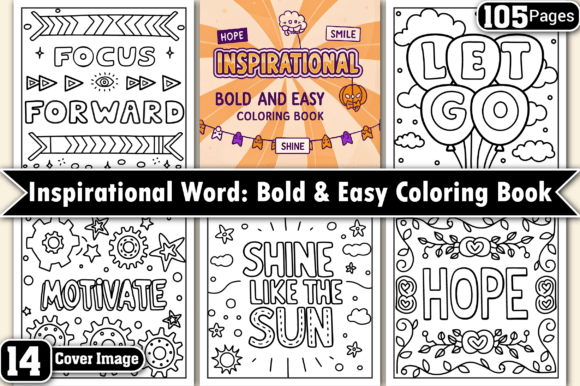 Download Inspirational Word Bold Easy Color Pages - Rat Collection
