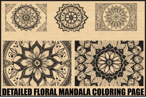 Download Intricate Mandala Coloring Pages Set - Pages Collection