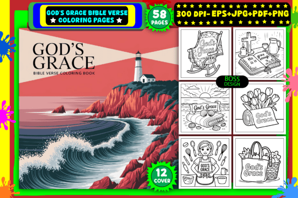 Download Grace Bible Verse Coloring Pages - Pages Collection