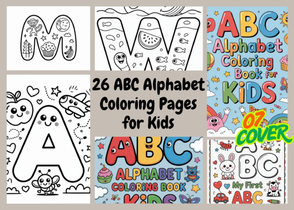 Download 26 ABC Alphabet Coloring Pages for Kids - Pages Collection