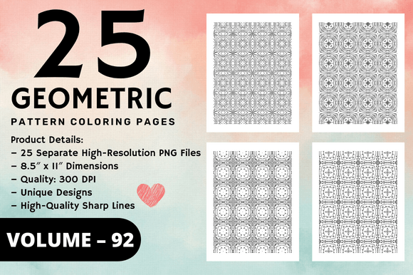 Download Adult Geometric Pattern Coloring Pages - Pages Collection