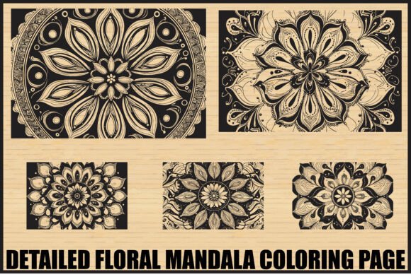 Download Intricate Mandala Coloring Pages Set - Pages Collection