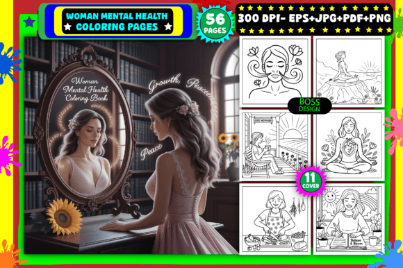 Download Woman Mental Health Coloring Pages - Pages Collection