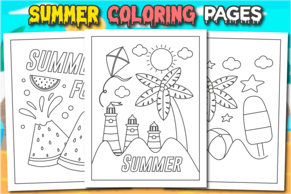 Download Summer Coloring Pages - Pages Collection