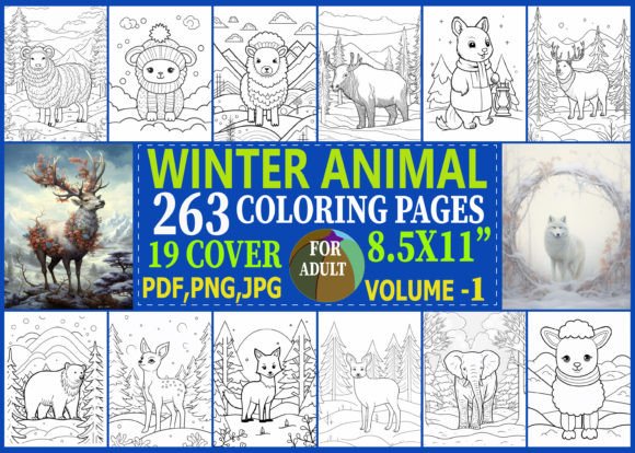 Download 263 Winter Animal Coloring Pages Adult - Pages Collection