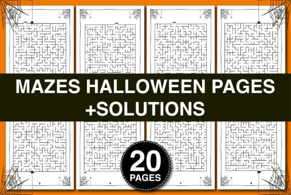 Download HALLOWEEN MAZES PAGES + SOLUTIONS - Pages Collection