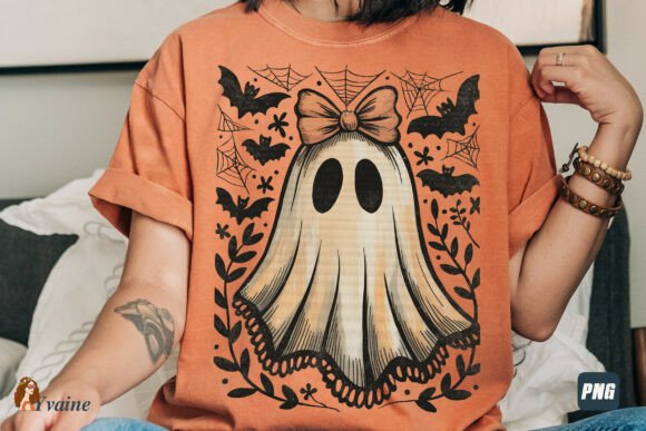 Download Lace Ghost Halloween Png, Preppy Ghost - Premium Resources
