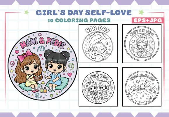 Download Girl’s Day Self-Love Coloring Pages - Pages Collection