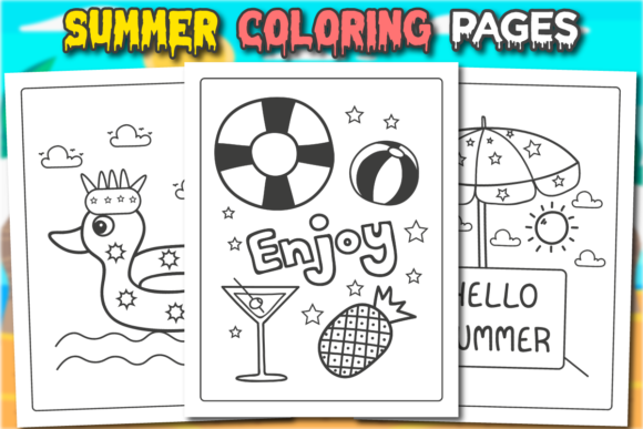 Download Summer Coloring Pages - Pages Collection