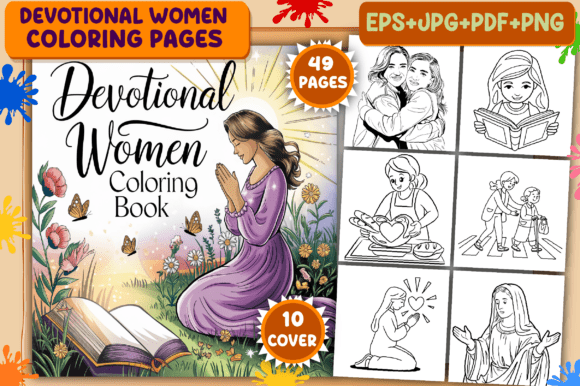 Download Devotional Women Coloring Pages - Pages Collection