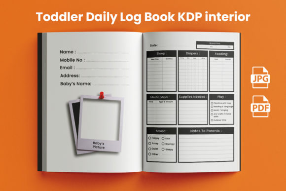 Download Toddler Daily Log Book - Premium Resources