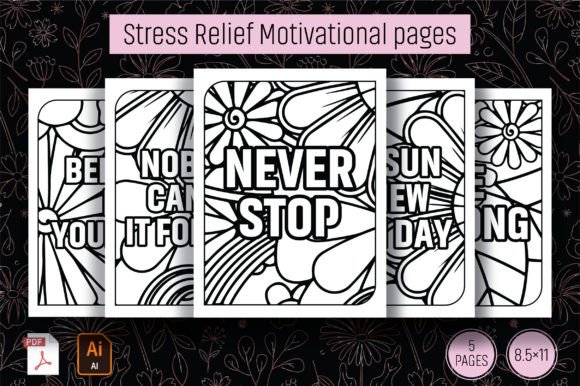 Download Stress Relief Motivational Pages - Pages Collection
