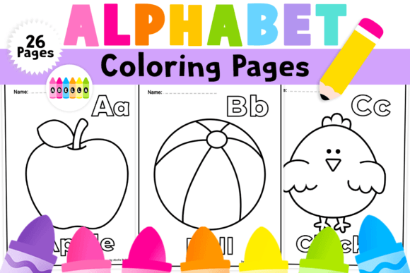 Download Alphabet Coloring Pages for Preschoolers - Pages Collection