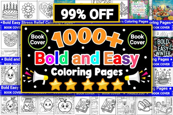 Download Bold and Easy Bundle Coloring Pages - Pages Collection