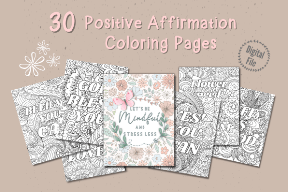 Download Zentangle Affirmation Coloring Pages - Pages Collection