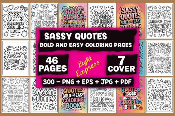 Download Sassy Quotes Coloring Pages for Adults - Pages Collection