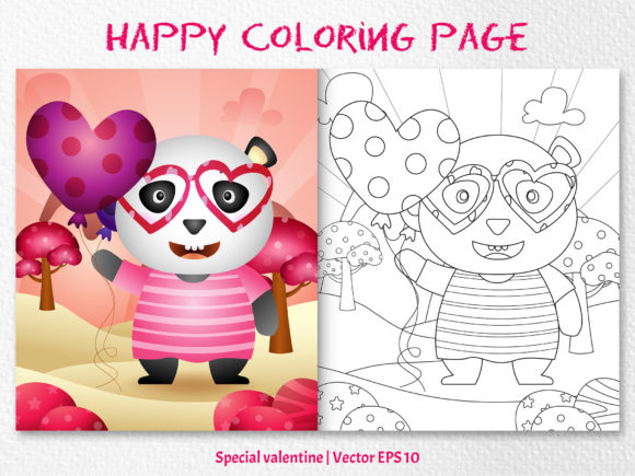 Download A Cute Panda - Coloring Pages - Pages Collection
