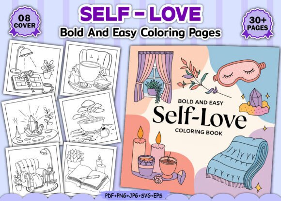 Download Bold and Easy Self Love Coloring Pages - Pages Collection