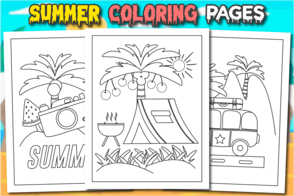 Download Summer Coloring Pages - Pages Collection