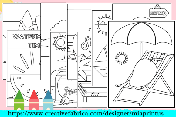 Download Summer Coloring Pages - Pages Collection