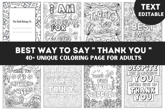 Download Gratitude Quotes Coloring Book Interior - Rat Collection