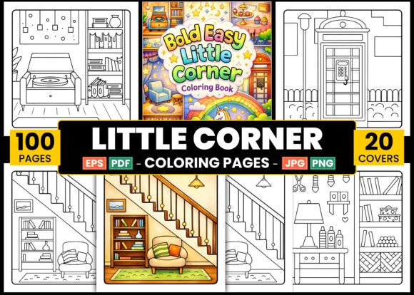 Download Bold Easy Little Corner Coloring Pages - Pages Collection