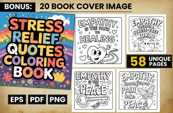 Download Stress Relief Quotes Coloring Pages - Pages Collection