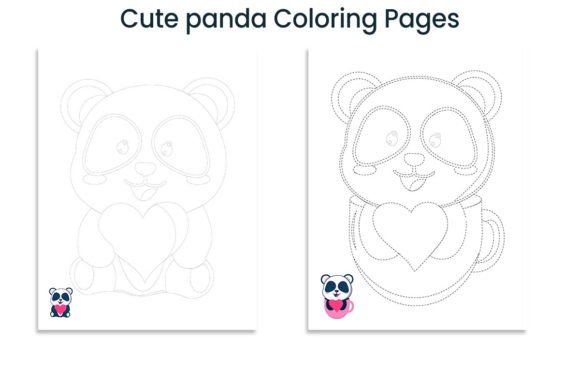 Download Cute Panda Coloring Pages - Pages Collection