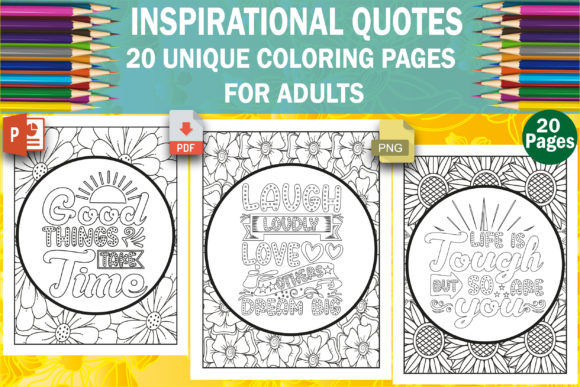 Download Inspirational Quotes Coloring Book - Rat Collection