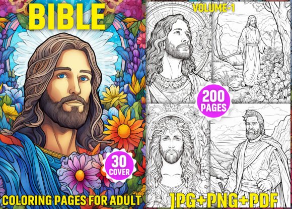 Download 200 Bible Coloring Pages for Adults - Pages Collection