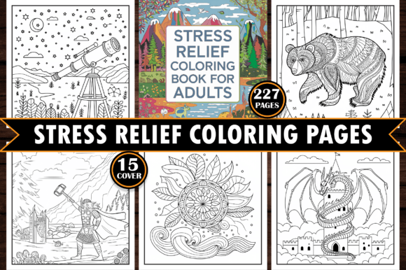 Download Stress Relief Coloring Pages for Adults - Pages Collection