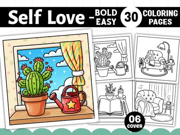 Download Bold and Easy Self Love Coloring Pages - Pages Collection