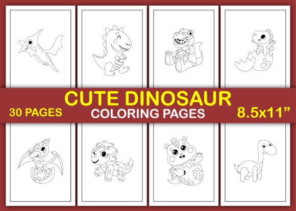 Download Cute Dinosaur Coloring Pages - Pages Collection