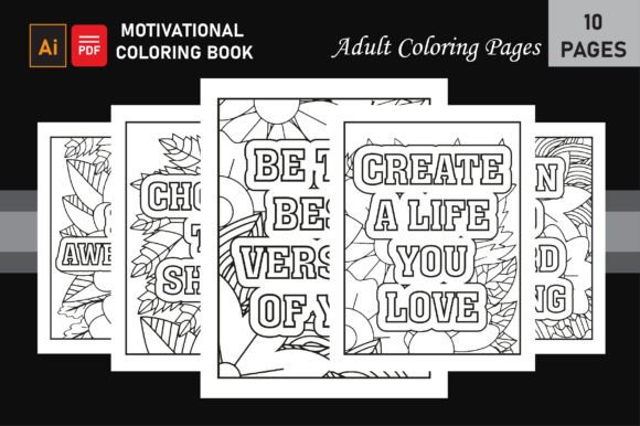 Download Motivational Coloring Pages for Adults - Pages Collection