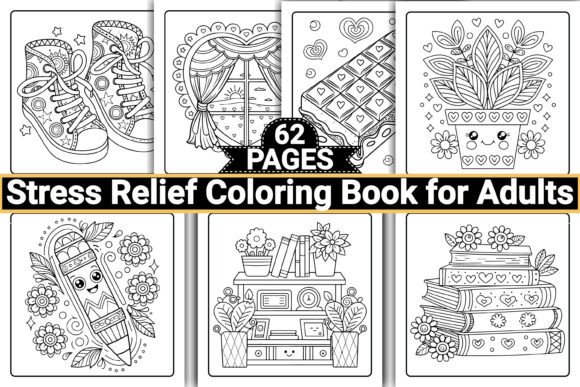 Download Stress Relief Coloring Pages for Adults - Pages Collection