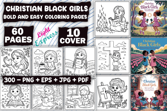 Download Bold Christian Black Girl Coloring Pages - Pages Collection