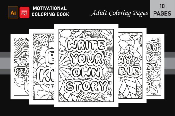 Download Motivational Coloring Pages for Adults - Pages Collection