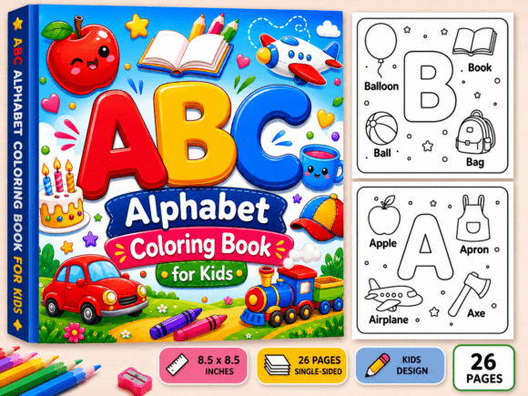 Download ABC Alphabet Coloring Pages for Kids - Pages Collection