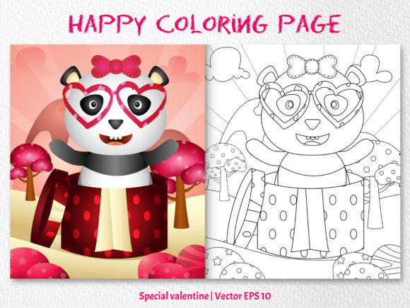 Download A Cute Panda - Coloring Pages - Pages Collection