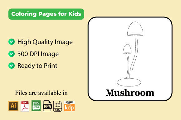 Download Mushroom Coloring Pages - Pages Collection