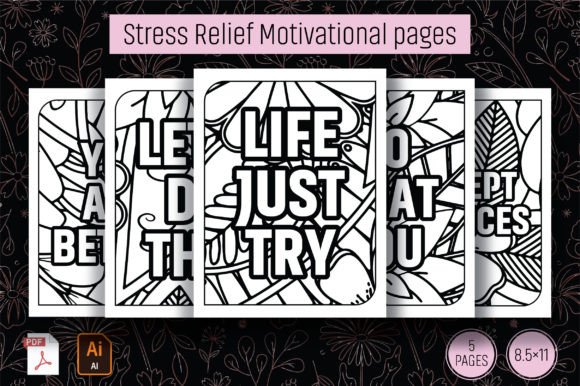 Download Stress Relief Motivational Pages - Pages Collection